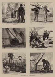 Skizzen in Wimbledon